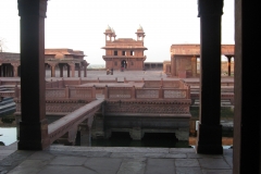 colonnato al Forte di Agra